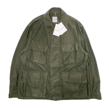 sage de cret BACK SATIN FATIGUE JACKET