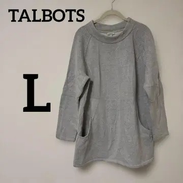 새상품급 TALBOTS [ L ] 헤링본 맨투맨 속기모