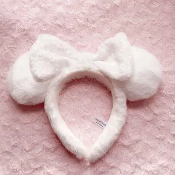 [ Disney ] 미키 귀 머리띠 화이트