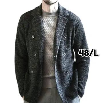 지스테이지 G-STAGE 니트 자켓 이탈리아 원단 울 혼방 6e3