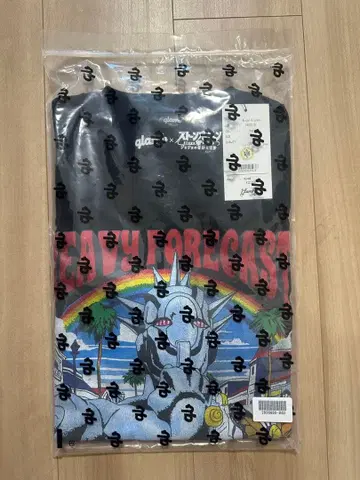 죠죠의 기묘한 모험 glamb 롱T셔츠 웨더 리포트