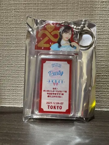 오구리 유이/지역 한정 티켓 홀더풍 아크릴 키링 도쿄 ver.