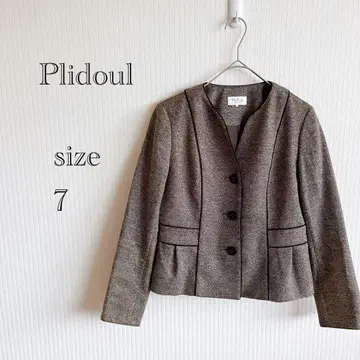 Plidoul 노카라 자켓 사이즈 7 입학식 졸업식 오피스 캐주얼