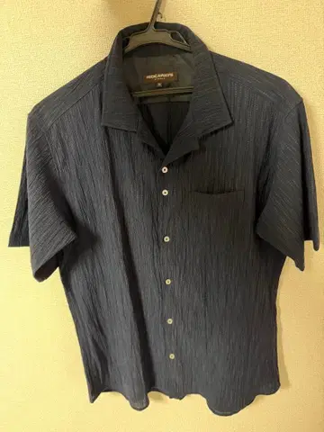 새상품 다크 블루 반팔 셔츠 사이즈 50