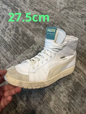 PUMA R. SIMPSON 화이트/그린 스니커즈 27.5cm