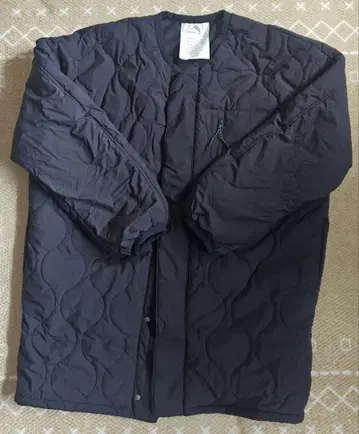 워크맨 블랙 퀼팅 다운 자켓