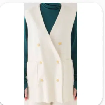 plage 슈퍼 파인 울 캐시미어 밀라노 리브 베스트