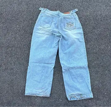 L 사이즈 라이트 블루 데님 팬츠