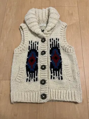 UPTIGHT by BRIGHT 코위찬 니트 베스트 페루제