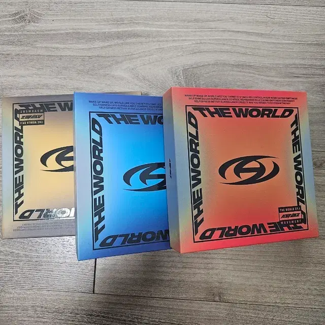 (일괄)에이티즈(ateez) The World 앨범