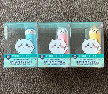 새상품 한정품 VICKS 비익스 케이스 치이카와 (먼작귀) 하치와레 토끼