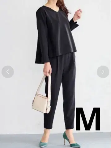 미사용 새상품 Ranan 라난 셋업 블랙 졸업식 마마 M