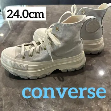 컨버스 통굽 스니커즈 24cm 그레이