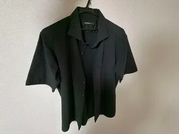 블랙 반팔 셔츠 사이즈 48