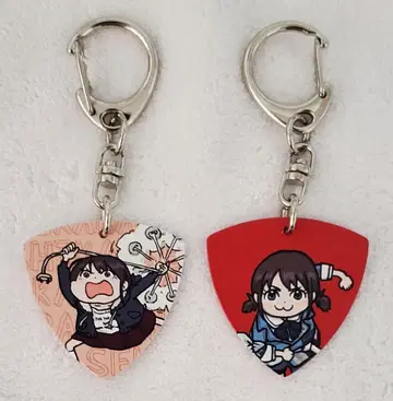 걸즈밴드클라이 쿠마미네 기타 피크 키링 니나