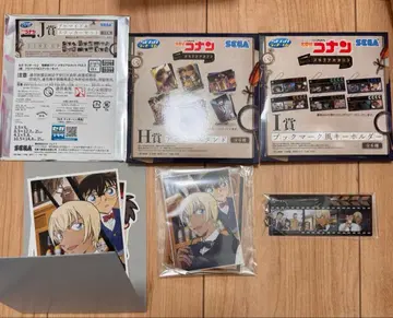 세가 럭키 쿠지 명탐정 코난 H상 아크릴 스탠드 I상 J상 아무로 토오루