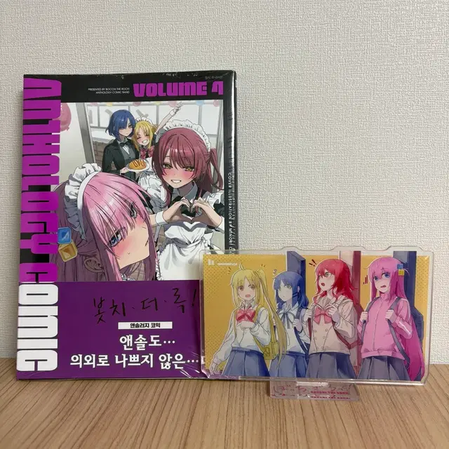 봇치 더 록 앤솔러지 코믹 4권 초판 아크릴 스탠드