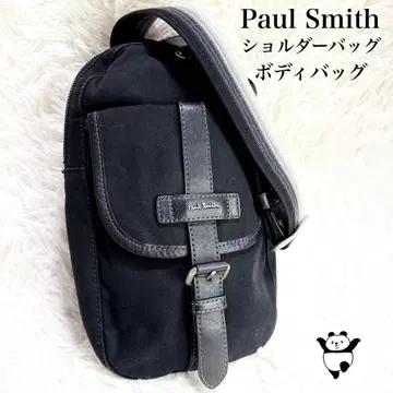 폴스미스 바디백 숄더백 가죽 캔버스 벨트