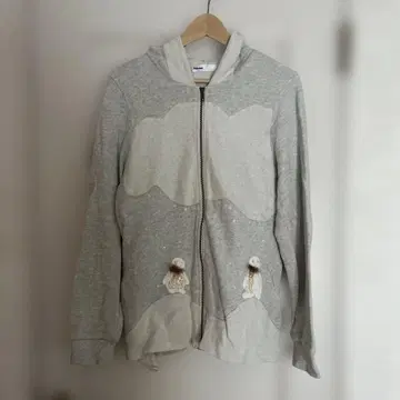 네넷 네넷 후드티 펭귄 그레이 L