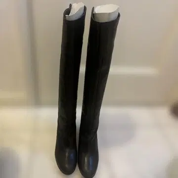 아틀리에 블루 블랙 니하이 부츠 23.5