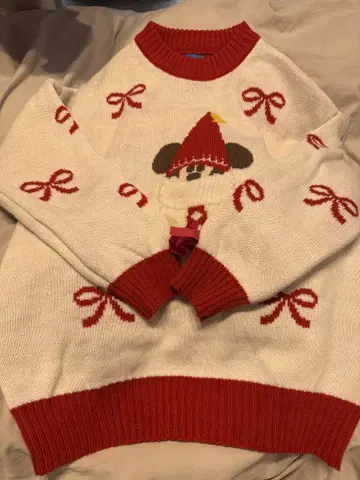 릴린린 스웨터 2025 디즈니 크리스마스