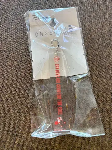 수량 한정 미사용 새상품 디즈니 미니 마우스 투명 스트랩