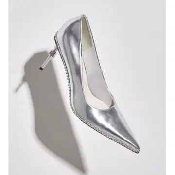 다리치 실버 펌프스