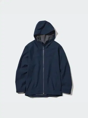 유니클로 UNIQLO 네이비 블록 테크 후드티 남녀 공용
