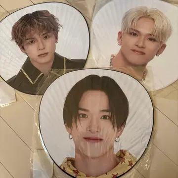 TREASURE 아사히 부채 3종 세트 미개봉