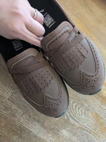 PUMA 로퍼 스웨이드 스니커즈 브라운 플라울 밸리 최저가