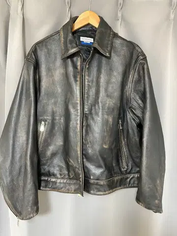 MAISON SPECIAL 양가죽 싱글 라이더 자켓