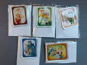 C상 아크릴 키링 5개 세트 포춘 퀘스트 35주년 기념 온라인 복권