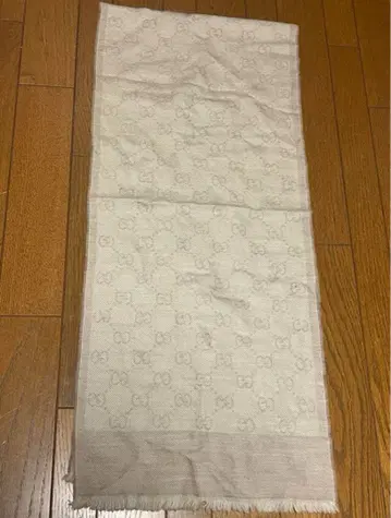 당일 발송 !! GG 패턴 베이지 머플러