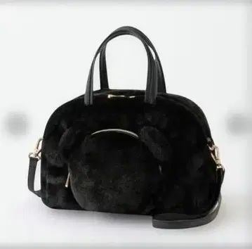 시마무라 아오키 미사코 곰 2way 백 블랙