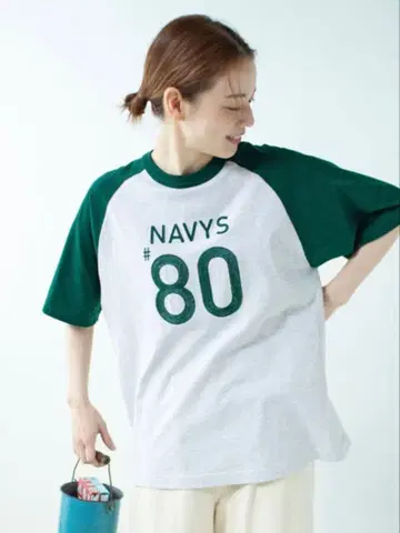 PARICI 래글런 반팔 T셔츠