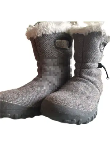 BOGS 그레이 퍼 부츠