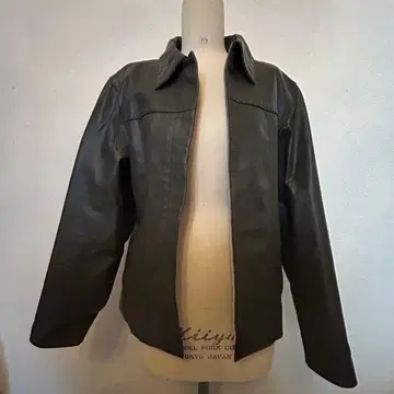 Montgomery 몽고메리 가죽 자켓 블랙 천연 가죽 라이더스