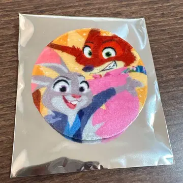 주토피아 복슬복슬 캔뱃지 주디 닉 극장 굿즈