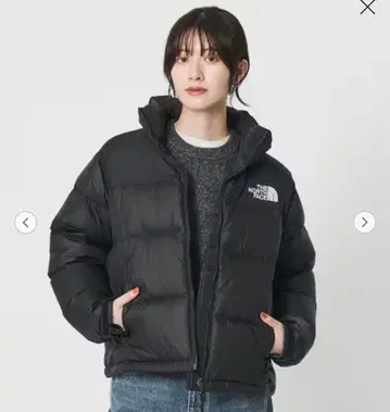 THE NORTH FACE 숏 눕시 다운 자켓 사이즈 M