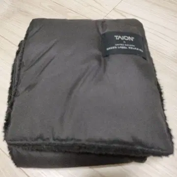 TAION x UNITED ARROWS 블랙 머플러