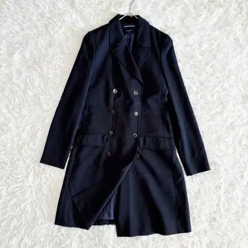 바네사 스워드 트렌치코트 네이비