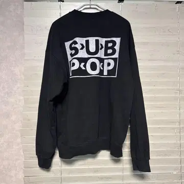 SUB POP SWEAT XXL NIRVANA GRUNGE