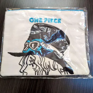 ONE PIECE 자수 데님 파우치 사보