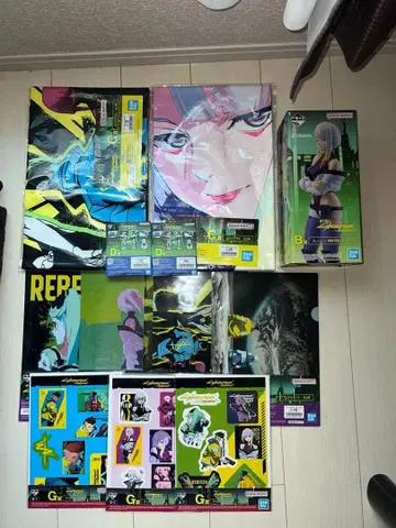 사이버펑크 엣지러너즈 제일복권 세트