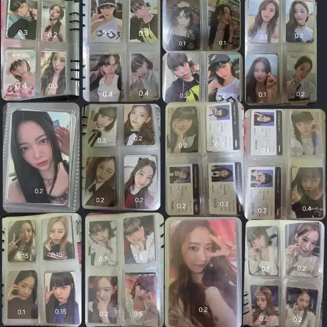 르세라핌 앨범 특전 팬미팅 럭드 피어나존 일본 md 채원 포카