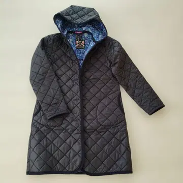 라벤햄 리버티 패턴 퀼팅 코트