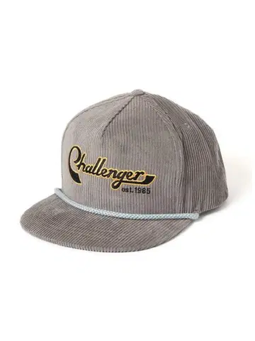 CHALLENGER / VERSITY CORDUROY CAP -Gray-