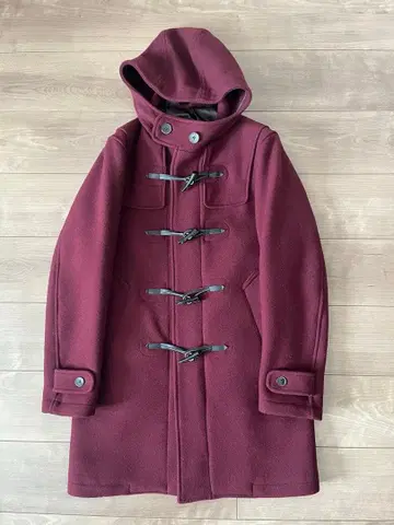 [ TK ] 다케오 키쿠치 더플 코트 크림슨 남성용