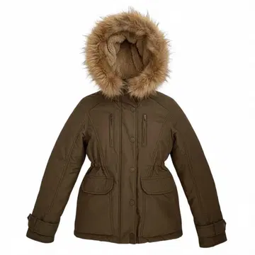 모즈 코트 카키 속기모 스파이럴걸