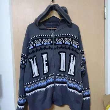 새상품급 미스터 엔조이 다 머니 니트 가디건 L 사이즈